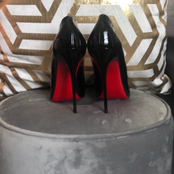 Black patent leather So Kate Christian Louboutins - Picture 2 of 3